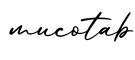 单词mucotab书写