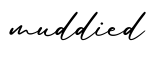 单词muddied书写