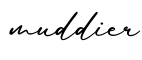 单词muddier书写