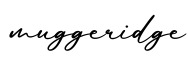 单词muggeridge书写