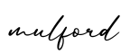 单词mulford书写