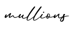 单词mullions书写