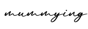 单词mummying书写