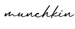 单词munchkin书写