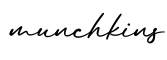 单词munchkins书写