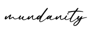 单词mundanity书写