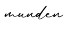 单词munden书写