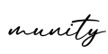 单词munity书写