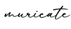 单词muricate书写