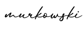 单词murkowski书写
