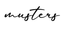 单词musters书写