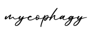 单词mycophagy书写