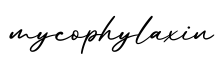单词mycophylaxin书写
