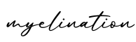 单词myelination书写