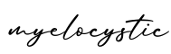 单词myelocystic书写