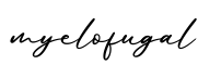 单词myelofugal书写