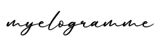 单词myelogramme书写