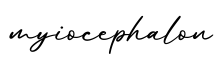单词myiocephalon书写