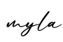 单词myla书写