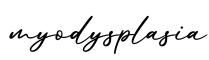单词myodysplasia书写