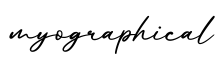 单词myographical书写
