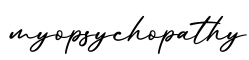 单词myopsychopathy书写