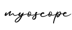 单词myoscope书写