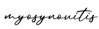 单词myosynovitis书写