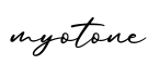 单词myotone书写