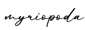 单词myriopoda书写