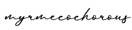 单词myrmecochorous书写