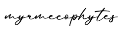 单词myrmecophytes书写