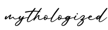 单词mythologized书写