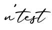 单词n'test书写
