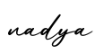 单词nadya书写