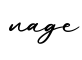 单词nage书写