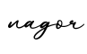 单词nagor书写