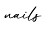 单词nails书写