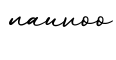 单词nauvoo书写