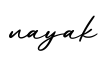 单词nayak书写