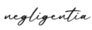 单词negligentia书写