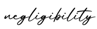 单词negligibility书写