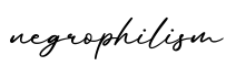 单词negrophilism书写