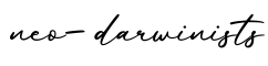 单词neo-darwinists书写