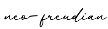 单词neo-freudian书写