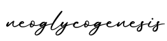 单词neoglycogenesis书写