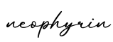 单词neophyrin书写
