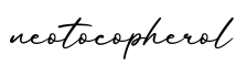 单词neotocopherol书写