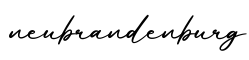 单词neubrandenburg书写