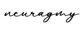 单词neuragmy书写
